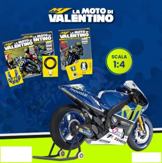 Costruisci la moto di Valentino Rossi Yamaha YZR-M1 - n.6 - settimanale
