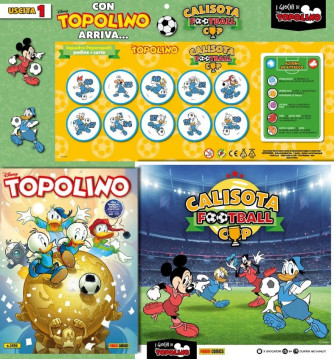 Topolino - N°3496 + Squadra paperopoli: pedine + carte - Uscita 1 - 23 novembre 2022