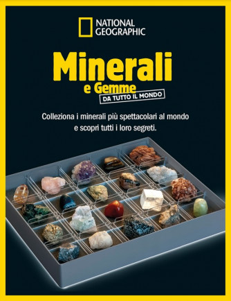 Minerali e Gemme - National Geographic - 1° Uscita - Oro + Fascicolo + Schede