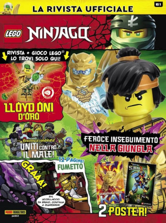 LEGO Ninjago - Magazine Uscita Nº51 del 10/02/2023 Periodicità: Bimestrale - Editore: Panini S.p.A.