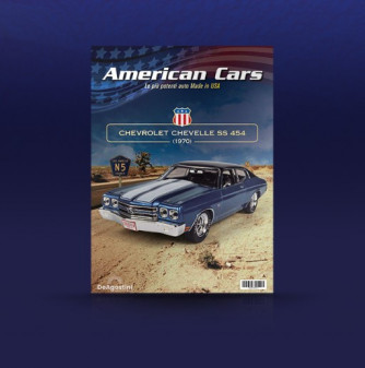 American Cars - Chevrolet Chevelle SS 454 (1970) - Modello blu - Uscita n.3 - 14/03/2024