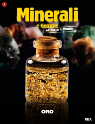 Minerali e Gemme da Tutto il Mondo + Fascicolo + Schede + Poster - Oro - Uscita n.1 - 28 Dicembre 2024 - Quattordicinale