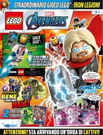 Lego Marvel Avengers - Uscita n.7 - 29 Marzo 2025 - Bimestrale