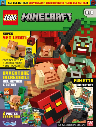 Lego Minecraft - Uscita n.8 - 25 Aprile 2025 - Bimestrale