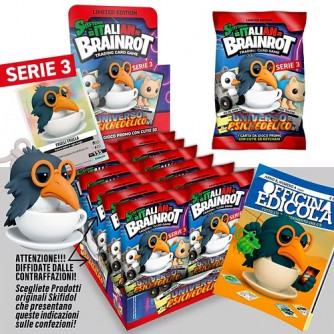 Bustina Portachiavi + Carta Speciale Skifidol Italian Brainrot - Universo Psichedelico - Serie 3 - 9 Ottobre 2025 - Bimestrale