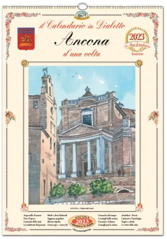 Calendario in Dialetto 2023 Ancona d'una volta - cm. 32 x 46