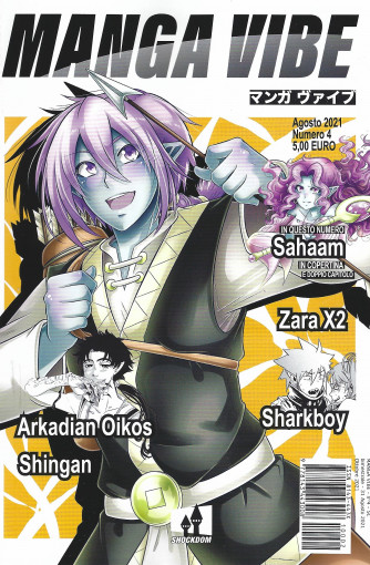 Manga Vibe - N° 4 - bimestrale - agosto 2021- ottobre 2021