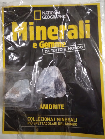 Minerali e Gemme da tutto il mondo - Anidrite - n. 93