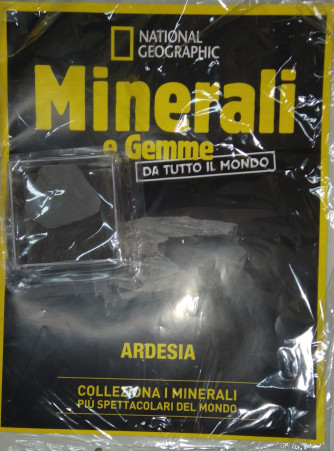 Minerali e Gemme da tutto il mondo - Ardesia-  n. 121 - settimanale - 14/06/2024