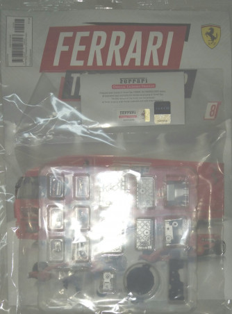 Costruisci Ferrari Transporter (2024) - 8° uscita Scatola cambio front.,staffe,connettore,parte centrale cambio, scatola cambio
