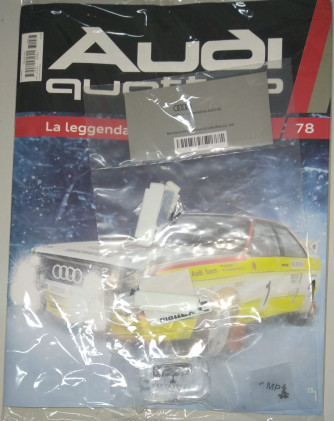Costruisci la leggendaria Audi Quattro - Uscita n.78 - 13/07/2024 - by Centauria
