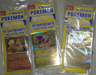 Pokémon - Bustina 10 supercarte scelte