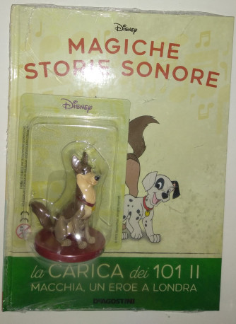 Magiche Storie Sonore Disney - La carica den 101 II,Macchia un'eroe da Londra  - Uscita n. 89 - 17/08/2024 Editore: DeAgostini Publishing