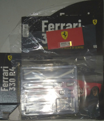 Ferrari 330 P4 - Data di uscita: n. 55 - 28/09/2024 Collettori di scarico sinistri, flange, tubo di scarico