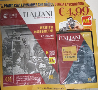 1° DVD "Italiani La nostra storia"