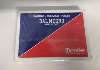 Mazzo carte Dal Negro: Ramino, Burraco, Poker