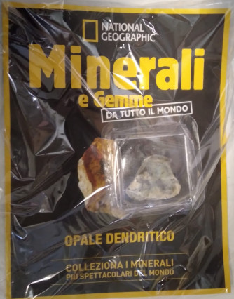Minerali e Gemme da tutto il mondo -  Opale Dendritico - n. 45 - settimanale - 03/12/2021