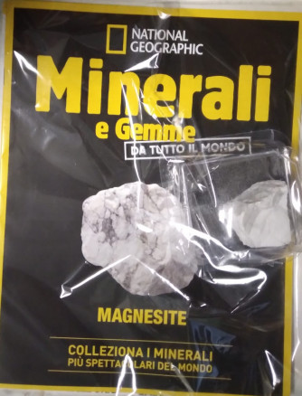 Minerali e Gemme da tutto il mondo - Magnesite - n. 50 - settimanale - 07/01/2022