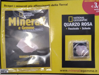 Minerali e Gemme da tutto il mondo - Quarzo rosa- 2° uscita