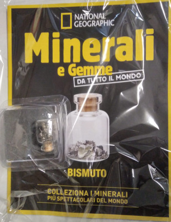 Minerali e Gemme da tutto il mondo - Bismuto - n. 56