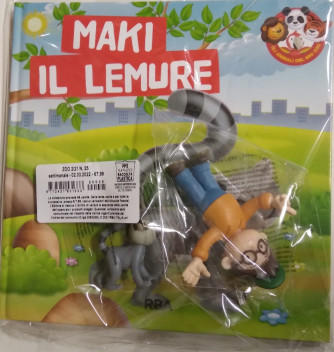 Gli animali del mio Zoo  - Maki il lemure - n. 25 - copertina rigida
