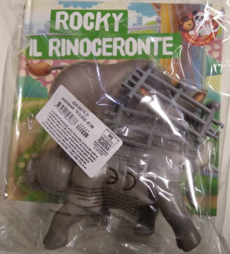 Gli animali del mio Zoo  - Rocky il rinoceronte - n. 27 - copertina rigida