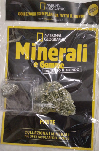 Minerali e Gemme da tutto il mondo - Pirite - 11° uscita