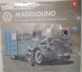 9° uscita Costruisci il tuo Maggiolino Volkswagen by Hachette