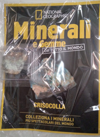 Minerali e Gemme da tutto il mondo - Crisocolla - n. 67