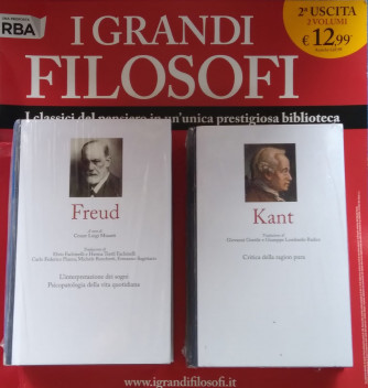 i GRANDI FILOSOFI RBA 2° uscita - Freud + Kant