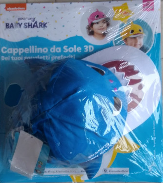 BABY SHARK - Cappellino da sole 3D
