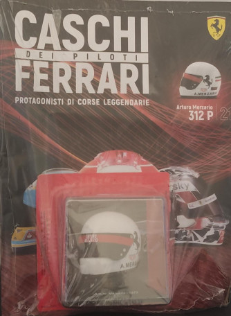 Caschi dei piloti Ferrari - 21° Uscita - Arturo Merzario 312 P