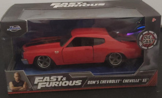FAST&FURIOUS CARS n. 28 Dom's Chevrolet Chevelle 55