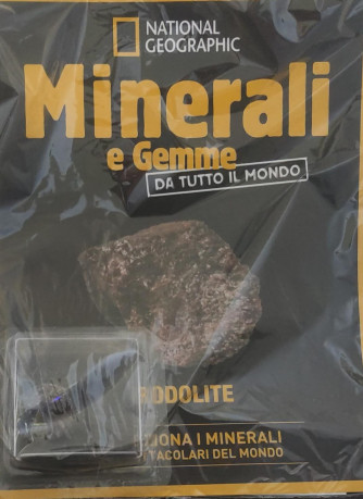 Minerali e Gemme da tutto il mondo - Rodolite - n. 75