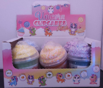 Unicorn Cupcakes Slime