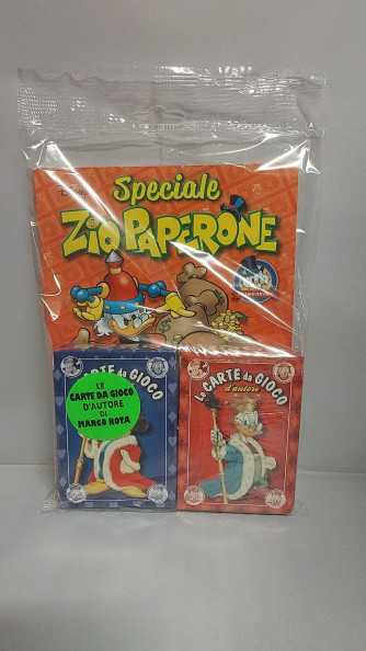 Speciale Zio Paperone + le carte da gioco d'autore di Marco Rota