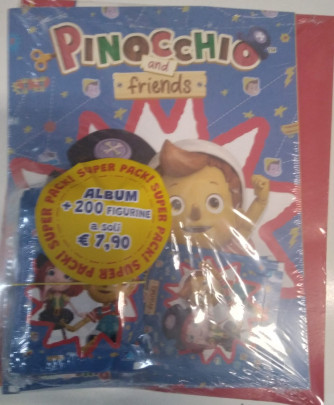 Offerta Pinocchio and Frieds (album + 200 Figurine )