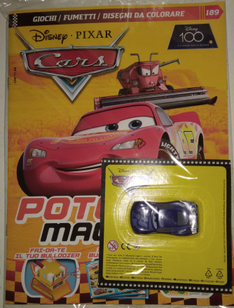 Disney Pixar Cars - n. 189 - mensile - 22 dicembre2023 + in regalo una fantastica macchinina