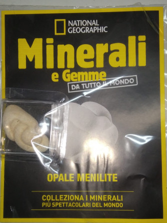 Minerali e Gemme da tutto il mondo -Opale Menilite-  n. 101 - settimanale