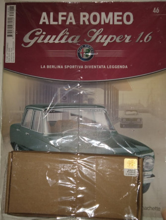 Costruisci La Leggendaria Alfa Romeo Giulia Super 1.6 - 46°Uscita - quattordicinale - 17/01/2024