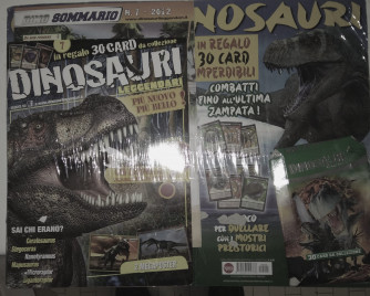 Dinosauri Leggendari n. 7/2012 - magazine + Mazzo 30 Card