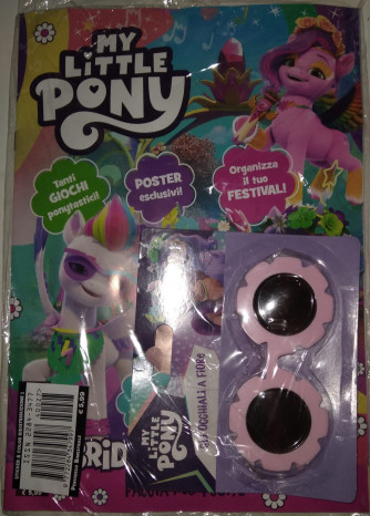 My Little Pony magazine + gli occhiali a sole