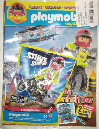 Playmobil Magazine n. 1/2023 + Bustina giochi