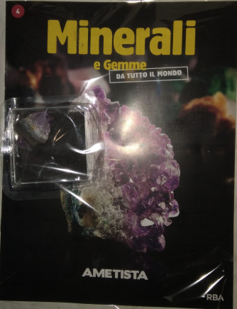 Minerali e Gemme da tutto il Mondo - Ametista - Uscita n. 4 - 03/02/2024