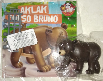 Animali dello zoo - n.20 - Aklak l'orso bruno - settimanale - 16/02/2024 - copertina rigida
