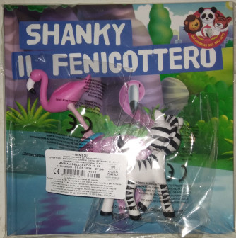 Animali dello zoo - n. 22 - Shanky il Fenicottero - settimanale - 01/03/2024 - copertina rigida