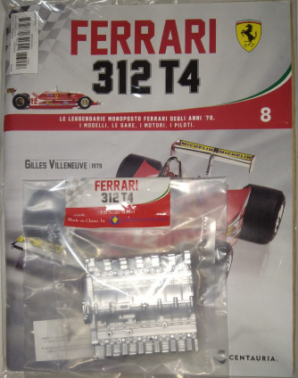 Costruisci Ferrari 312 T4 - 8° uscita: Copertura principale motore