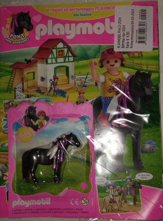 Playmobil Pink - n. 1/2022 con Pony 3D - Ristampa