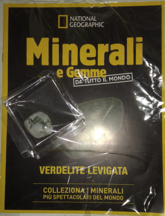 Minerali e Gemme da tutto il mondo - Verdelite levigata- n. 61 - 23/03/2024