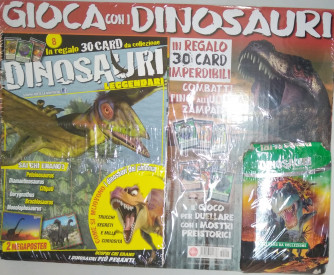 Dinosauri Leggendari n. 8/2012 - magazine + Mazzo 30 Card